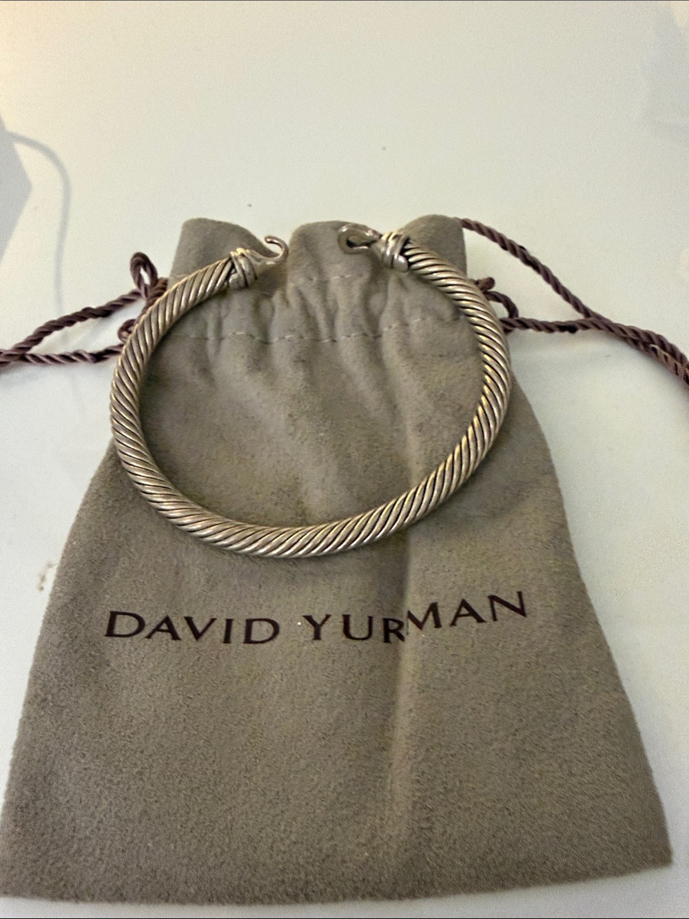 David Yurman Classic Cable Bracelet in Silver